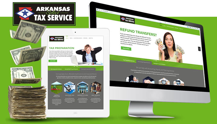 Арканзас Выбирает Налоговые Услуги Выбирает 3wiredesigns для Редизайна Сайта